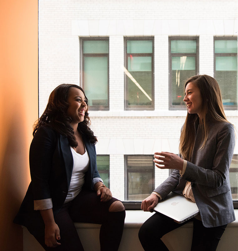 ladies talking